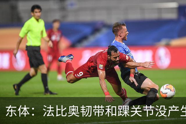 东体：法比奥韧带和踝关节没产生其他伤情，保守治疗或需三个月