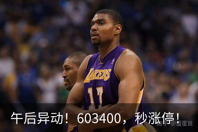 午后异动！603400，秒涨停！